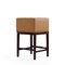 Manhattan Comfort Kingsley Counter Stool in Camel and Dark Walnut CS005-CL - alternate 4